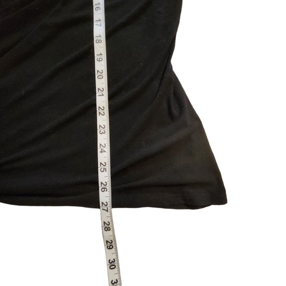 SFRD Women's Black Tank and One Short Sleeve Cinched Shirt Size Large H15 - Picture 4 of 7